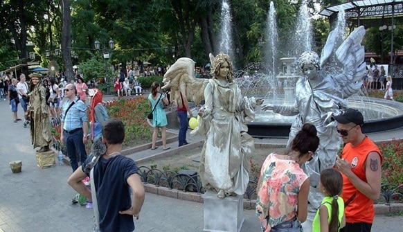 Фестиваль живых скульптур